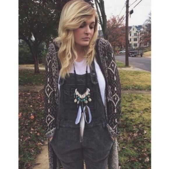 Free People Kai Pom XS Cardigan Sweater - Picture 5 of 14